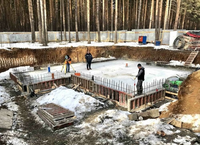 Монолитная плита