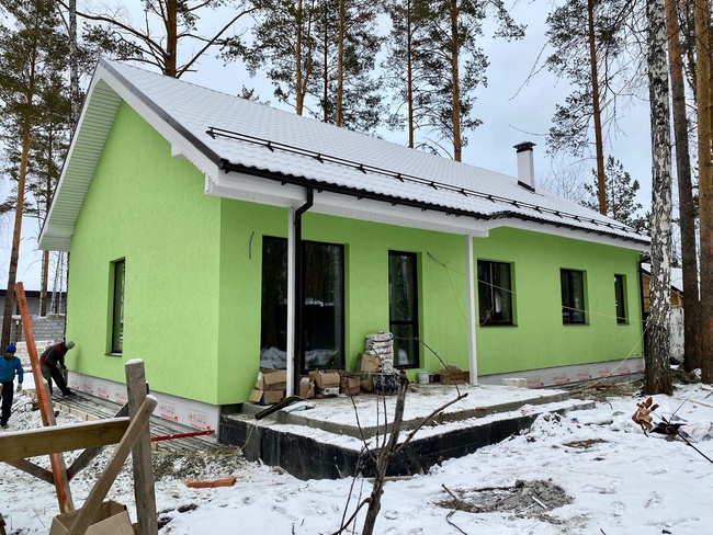 Одноэтажный дом 100 м.кв. ГК 