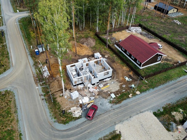 Опалубка армопояса ГК Урал-Строй
